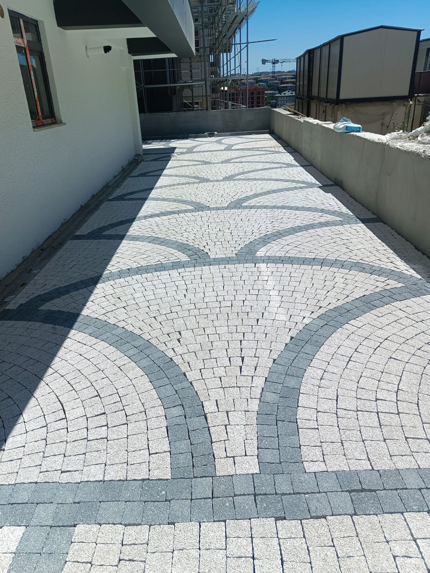 Kaplan İnşaat begonit parke taşı uygulaması